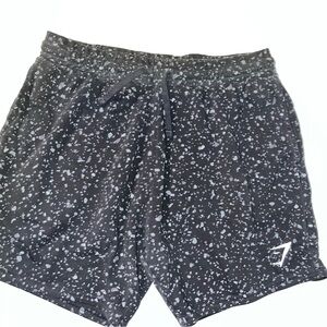 Gymshark Black and Gray Men's Shorts
